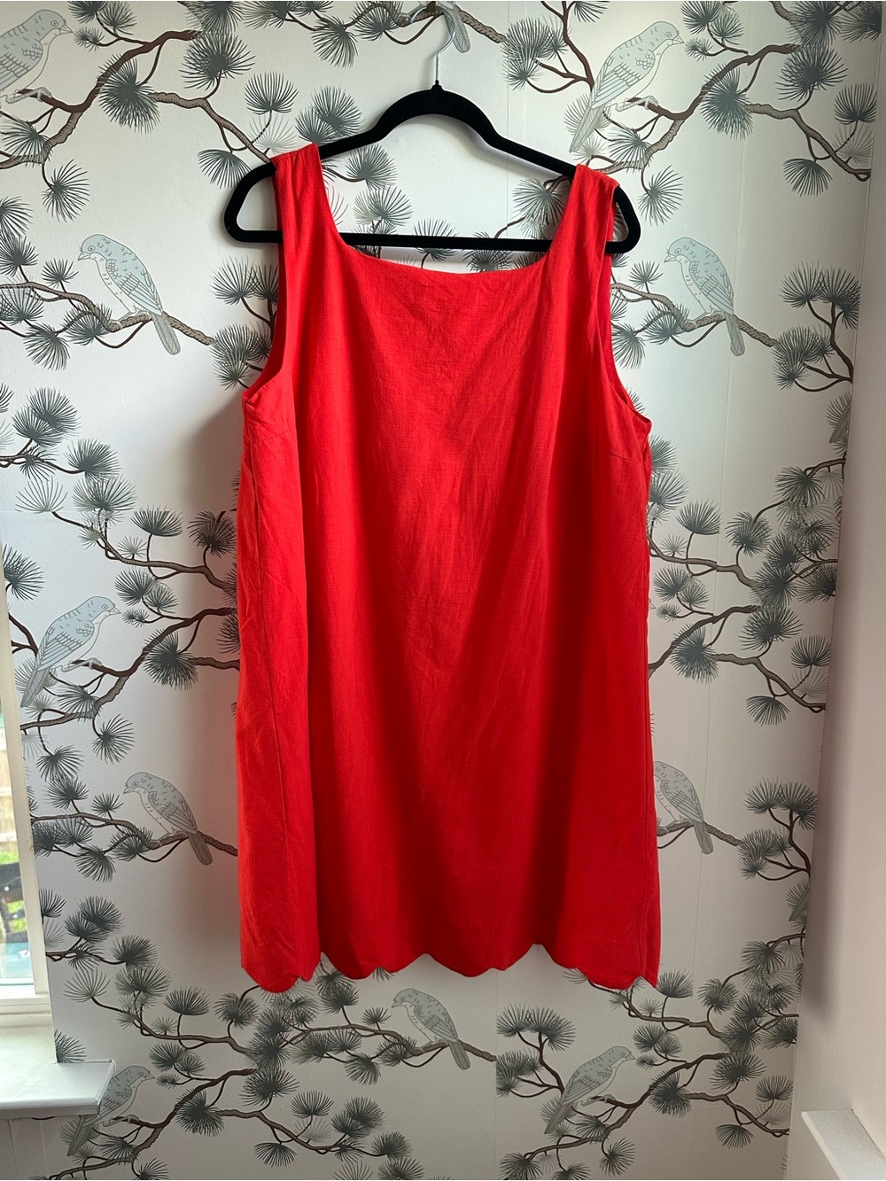 Kate Spade New York x Target Red Cotton Blend Shift Dress Large